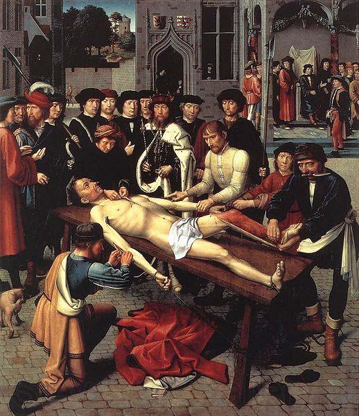 Gerard David The Judgment of Cambyses2 France oil painting art